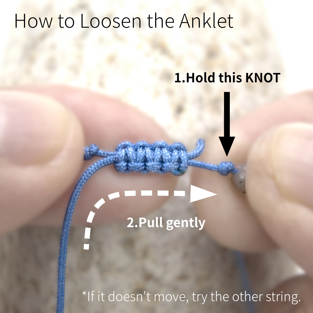 How to Loosen the Anklet