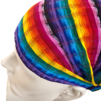 Guatemalan Cotton 2-way Hair Band (Rainbow)