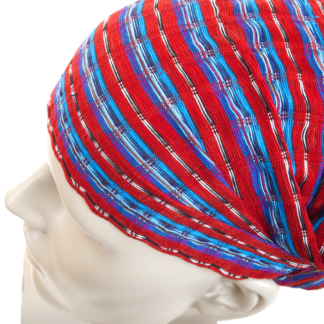Guatemalan Cotton 2-way Hair Band (Fire & Sky)
