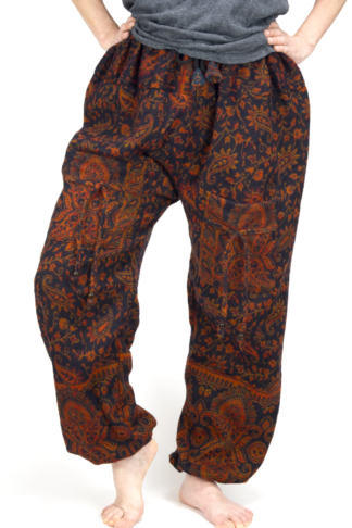 Afghan Winter Aladdin Pants Sunset