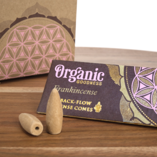 Song of India Organic Frankincense Backflow Incense Cones