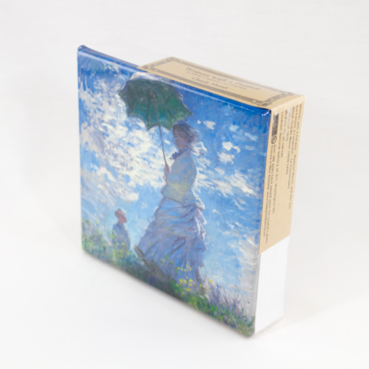 6” Art Canvas- Woman with a Parasol by Claude Monet