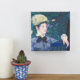 6” Art Canvas- In the Conservatory by Édouard Manet