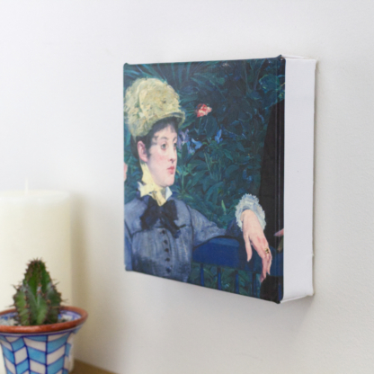 6” Art Canvas- In the Conservatory by Édouard Manet