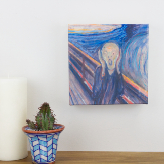 6” Art Canvas- The Scream (1983) by Edvard Munch
