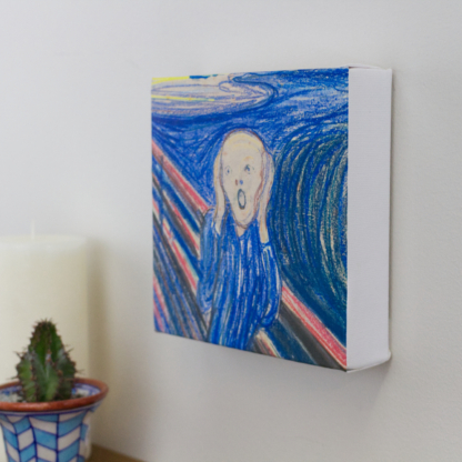 6” Art Canvas- The Scream (1985) by Edvard Munch