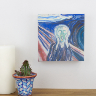 6” Art Canvas- The Scream (1910) by Edvard Munch