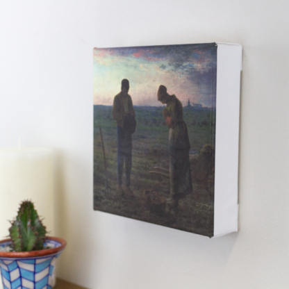 6” Art Canvas- The Angelus by Jean-François Millet