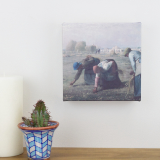 6” Art Canvas- The Gleaners by Jean-François Millet