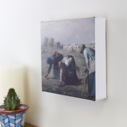 6” Art Canvas- The Gleaners by Jean-François Millet
