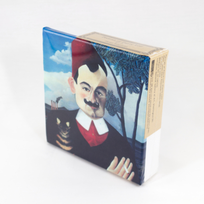 6” Art Canvas- Portrait of Monsieur X (Pierre Loti) by Henri Rousseau