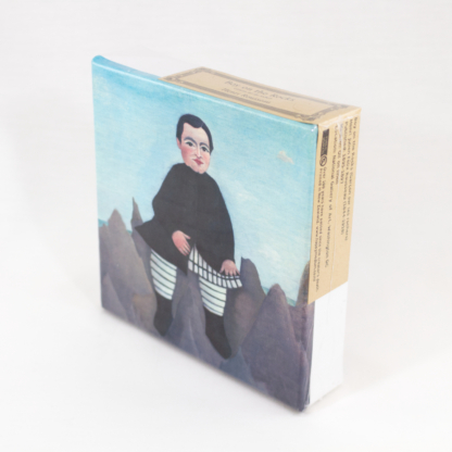 6” Art Canvas- Boy on the Rocks by Henri Rousseau