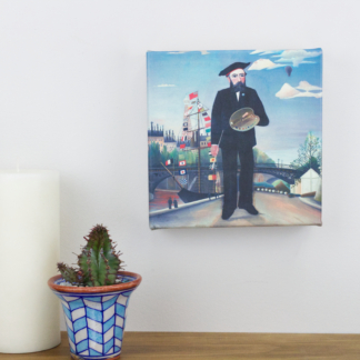 6” Art Canvas- Self Portrait by Henri Rousseau