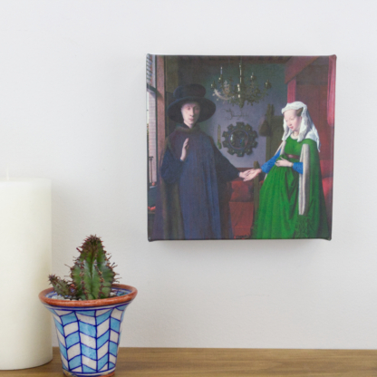 6” Art Canvas- The Arnolfini Portrait by Jan van Eyck