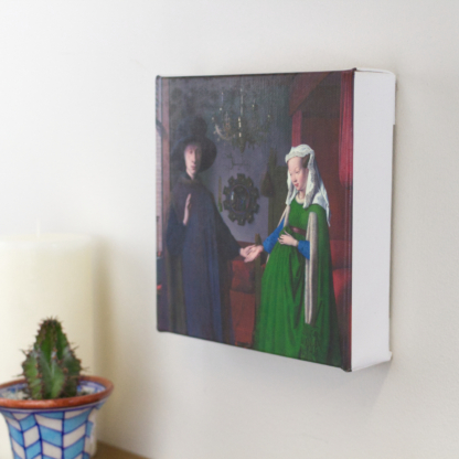 6” Art Canvas- The Arnolfini Portrait by Jan van Eyck