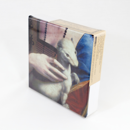 6” Art Canvas- The Lady with an Ermine by Leonardo da Vinci