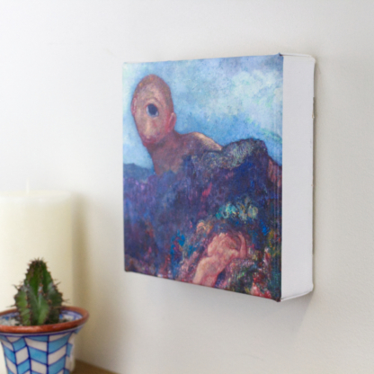 6” Art Canvas- Cyclops by Odilon Redon