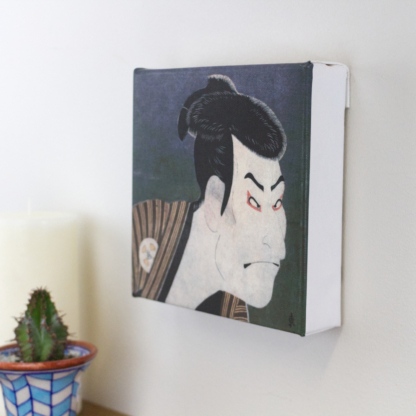 6” Art Canvas- Actor Ōtani Oniji III as Servant Edobei by Tōshūsai Sharaku
