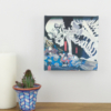 6” Art Canvas- The Battle of the Old Mansion of Soma Takiyasha the Witch and the Skeleton Spectre by Utagawa Kuniyoshi