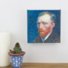 6” Art Canvas- Self Portrait (1887) by Vincent van Gogh