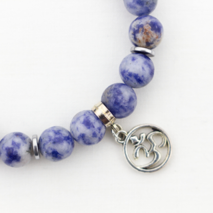 Sodalite gemstone bracelet