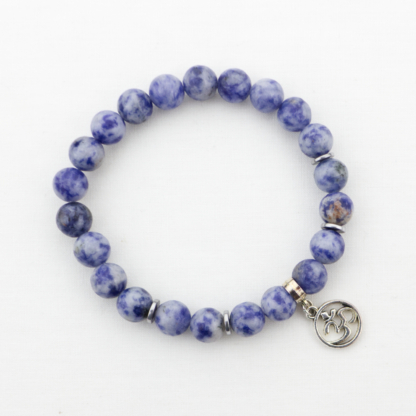 Sodalite gemstone bracelet