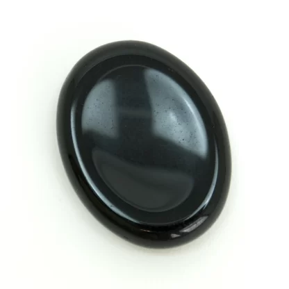 Black Onyx Worry Stone