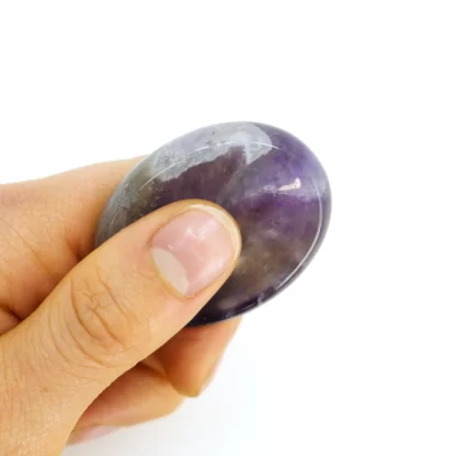 Amethyst Worry Stone