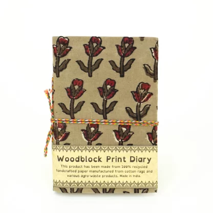 Woodblock Print Notebook