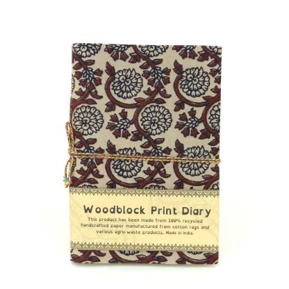 Woodblock Print Notebook