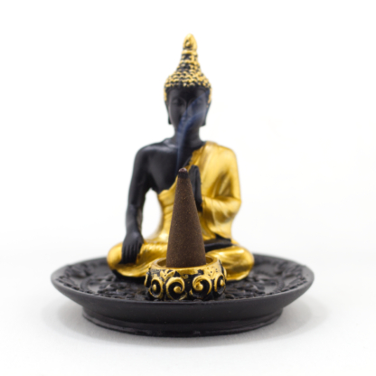 Buddha Cone and Stick Incense Holder