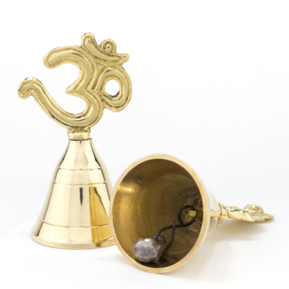 Brass Hand Bell Aum