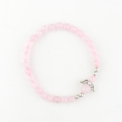 Rose Quartz Power Stone Bracelet