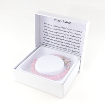 Rose Quartz Power Stone Bracelet