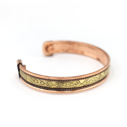 Leaf Magnetic Copper Bangle