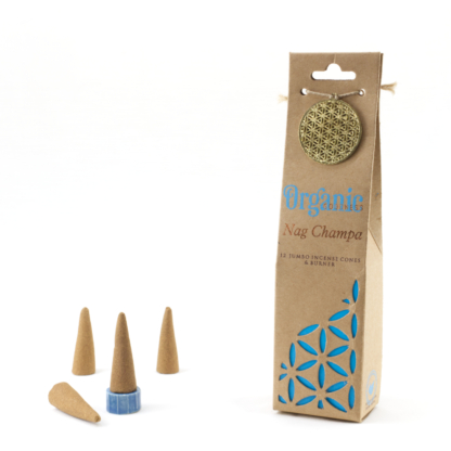 Organic Nag Champa Jumbo Cones