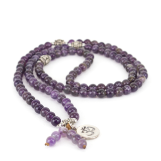 Amethyst Mala Necklace