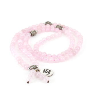 Rose Quartz Mala Necklace