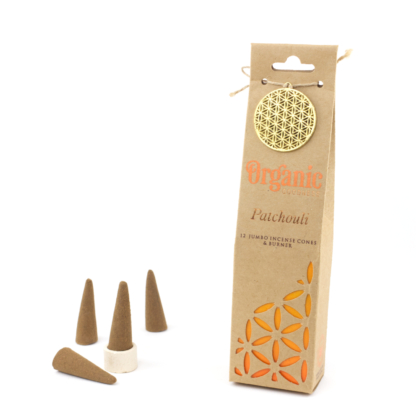 Organic Patchouli Jumbo Cones