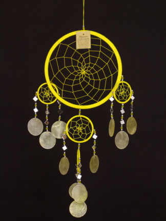 Dream Catcher Yellow Shells