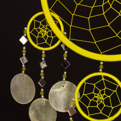Dream Catcher Yellow Shells