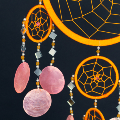 Dream Catcher Orange Shells