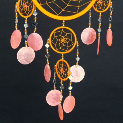 Dream Catcher Orange Shells