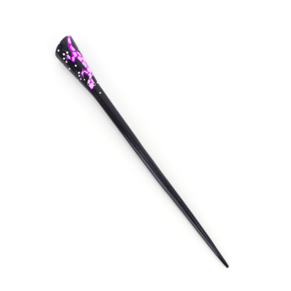 Purple Gecko Wooden Hair Stick Trumpet