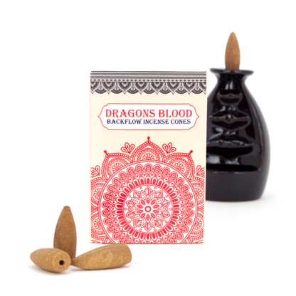 Sacred Tree Dragon's Blood Backflow Incense Cones