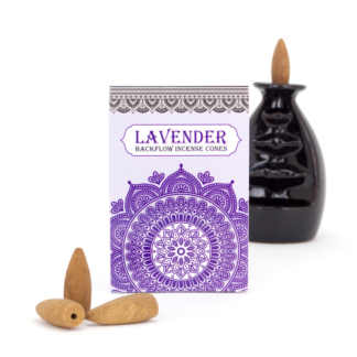 Sacred Tree Lavender Backflow Incense Cones