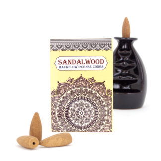 Sacred Tree Sandalwood Backflow Incense Cones