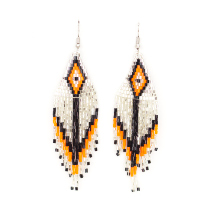 Beaded Fringe Earrings