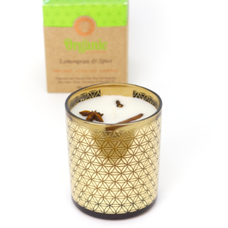 Lemongrass and Spice Smudge Candle