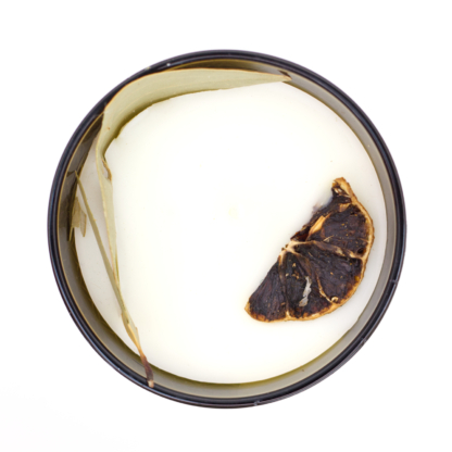 Mandarin and Bay Leaf Smudge Candle